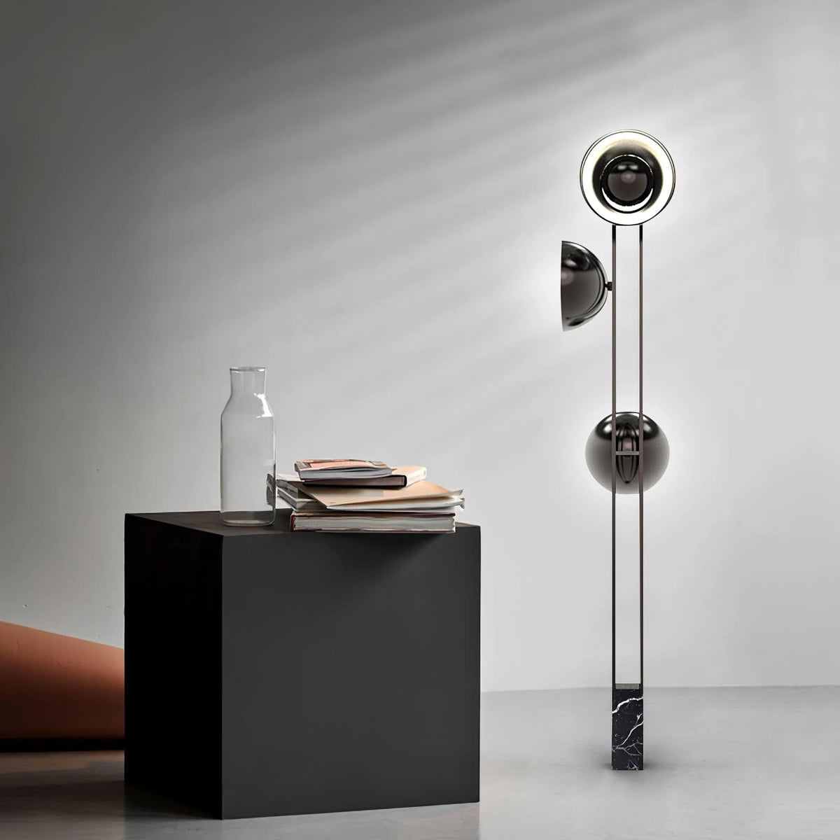 3 Lights Black Pearl Floor Lamp 17