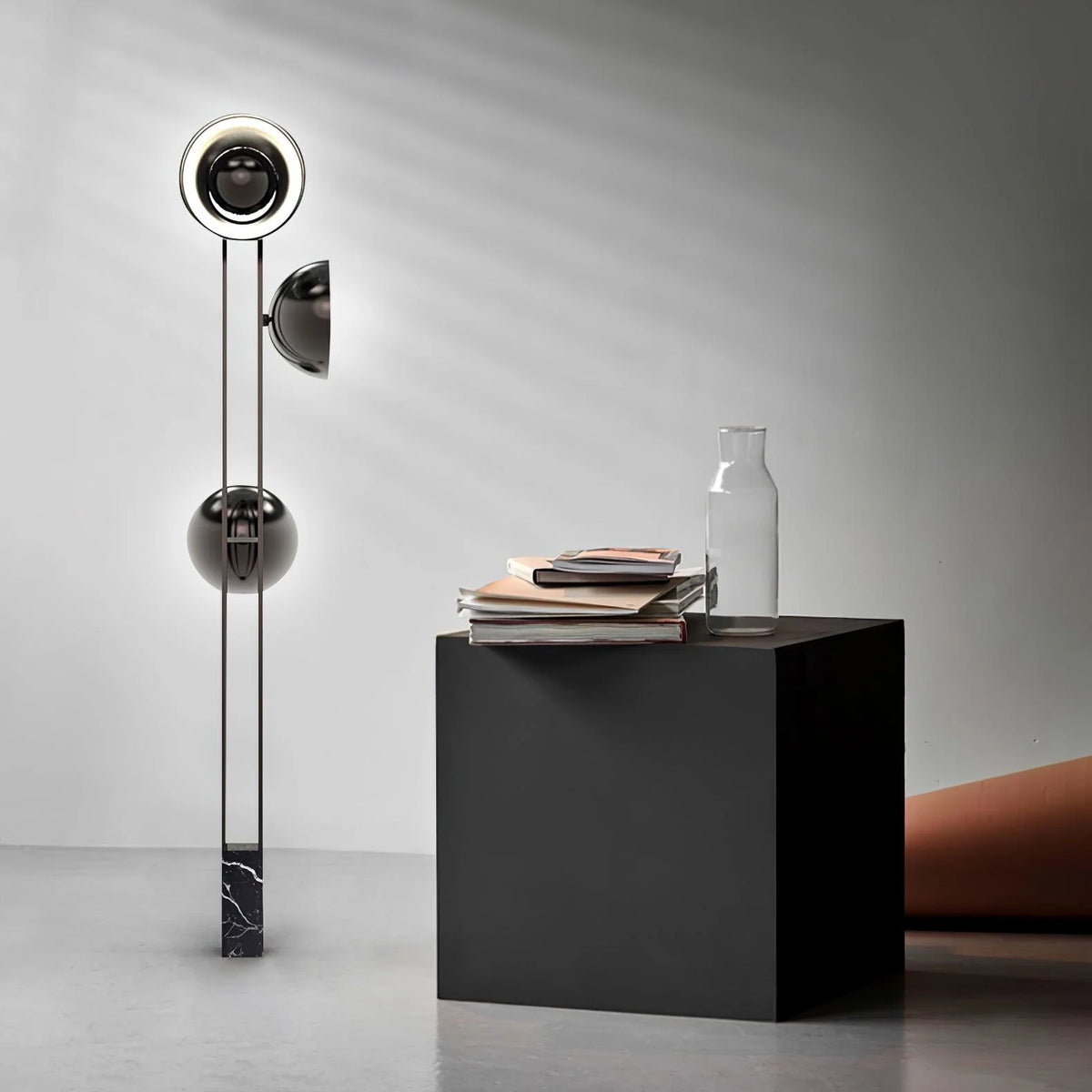 3 Lights Black Pearl Floor Lamp 22