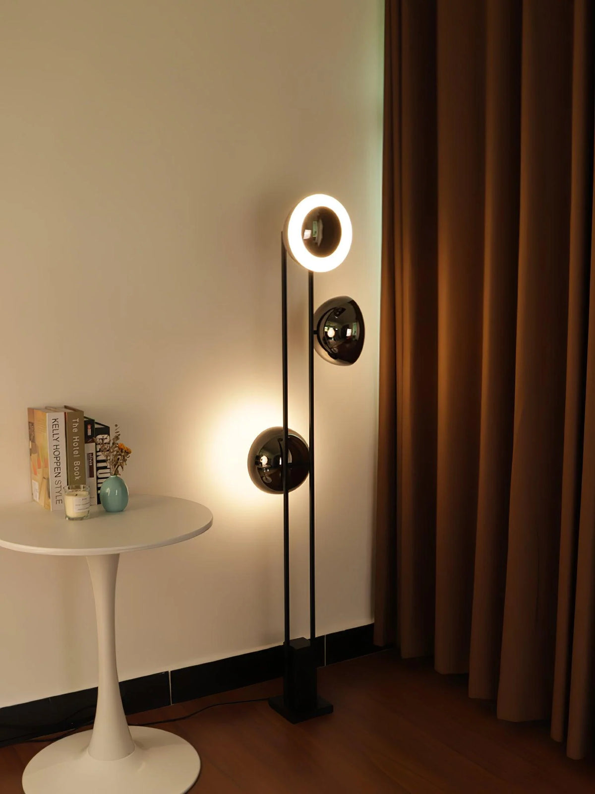 3 Lights Black Pearl Floor Lamp 32