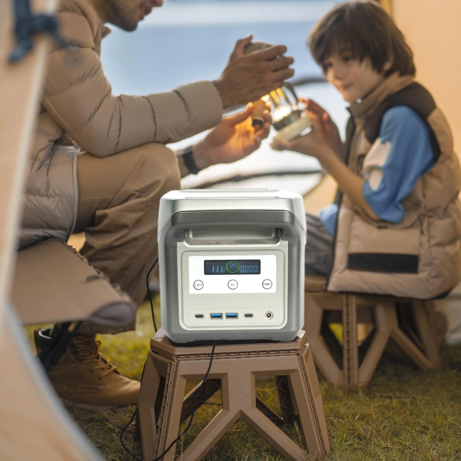 500W Energy Storage Outdoor Mobile Power Bank 7