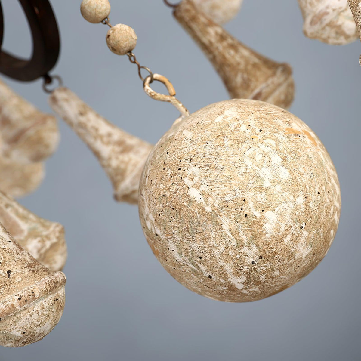 American Vintage Candle Chandelier 8