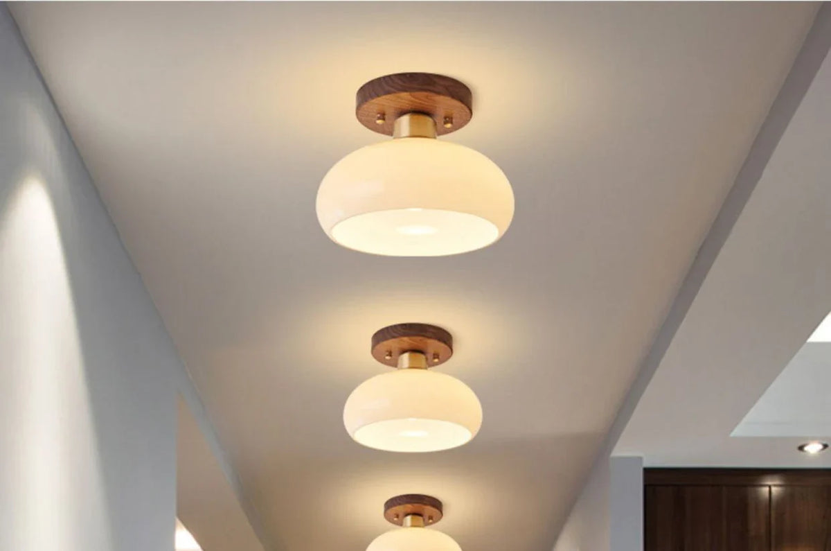 Warm-lit design effortlessly fits into home aesthetics, adding ambient appeal.