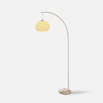 Arched Pine Cone Floor Lamp