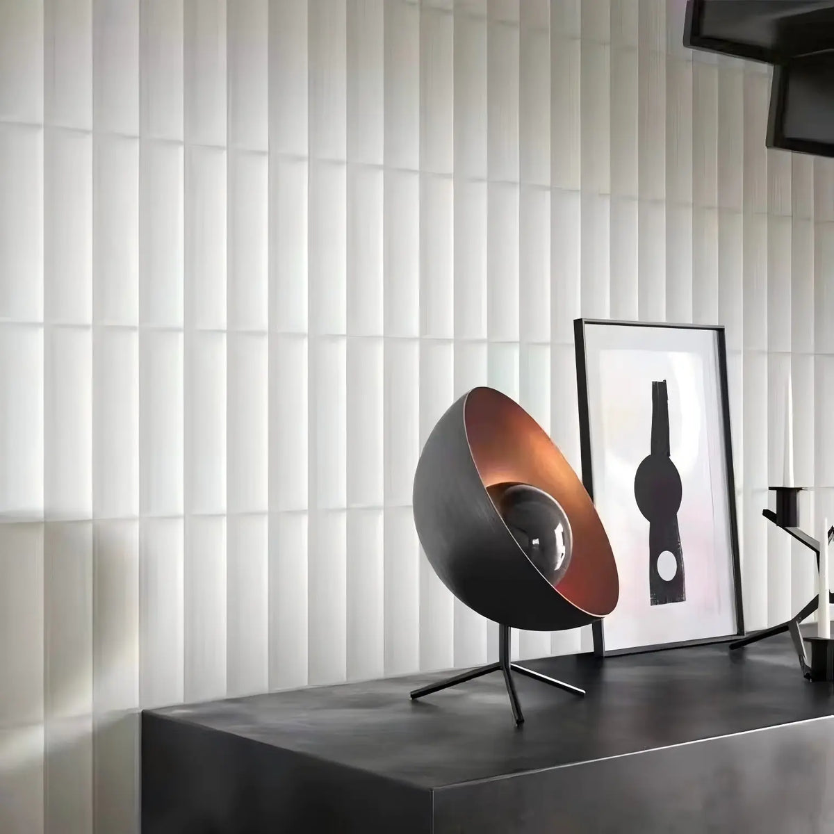 Black Mid Century Table Lamp is having a big sale now