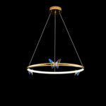 Butterfly Elliptic ring Chandelier 19