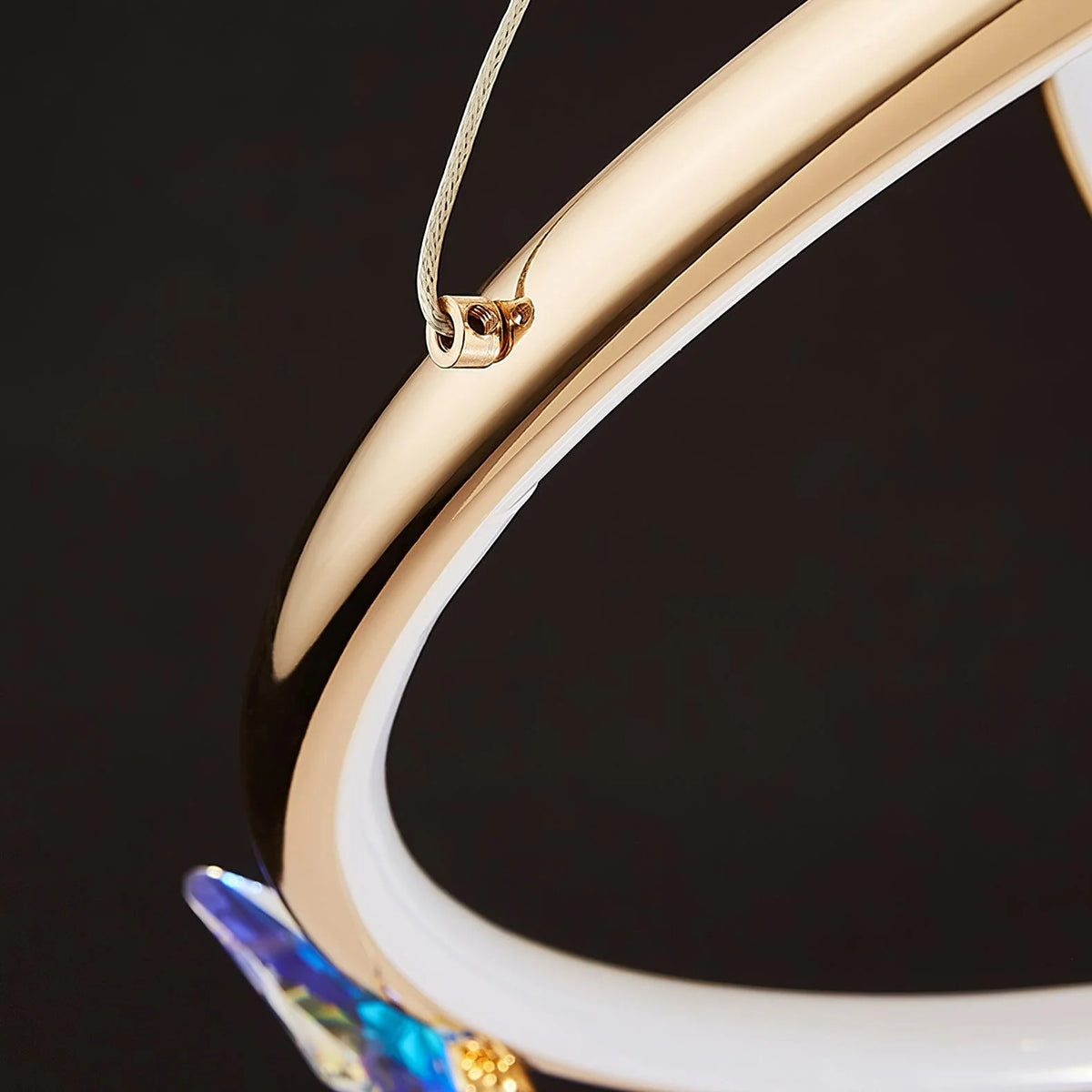 Butterfly Elliptic ring Chandelier 8
