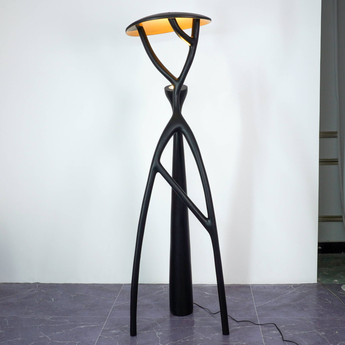 Modern Home Decor: Branch-inspired floor lamp with unique artistic design.