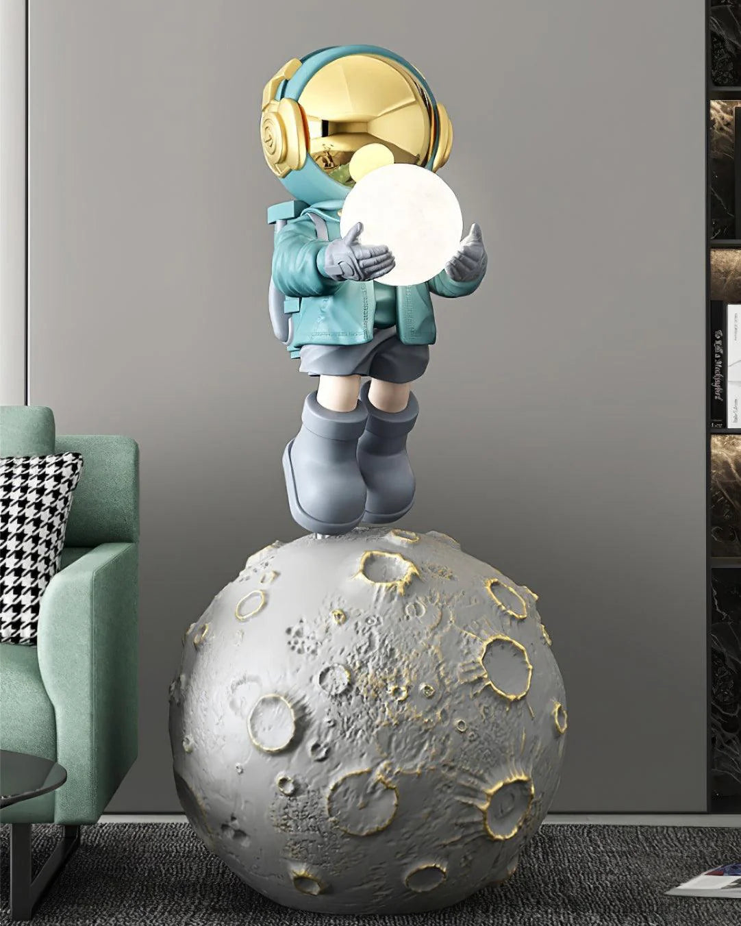 Diver Astronaut Built-in Battery Floor Lamp 11