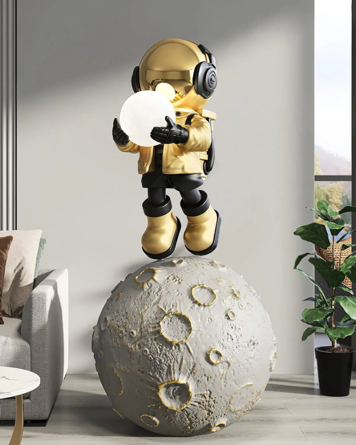 Diver Astronaut Built-in Battery Floor Lamp 21