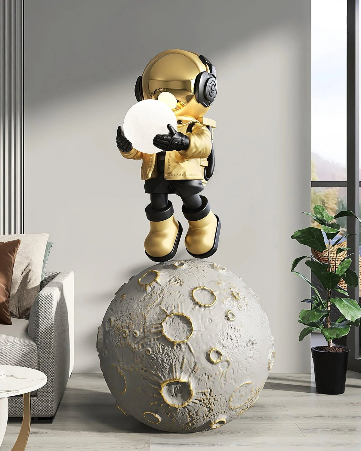 Diver Astronaut Built-in Battery Floor Lamp 4