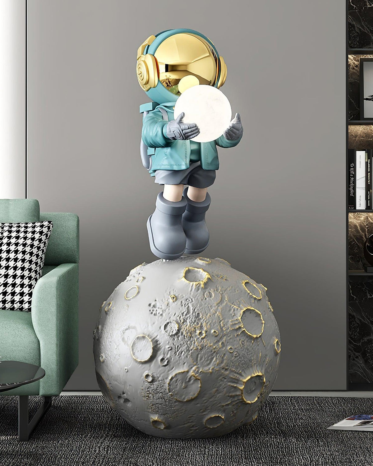 Diver Astronaut Built-in Battery Floor Lamp 6