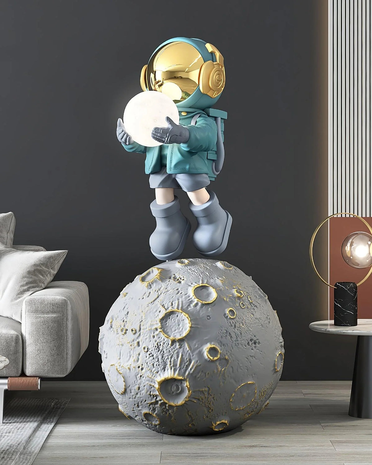 Diver Astronaut Built-in Battery Floor Lamp 7
