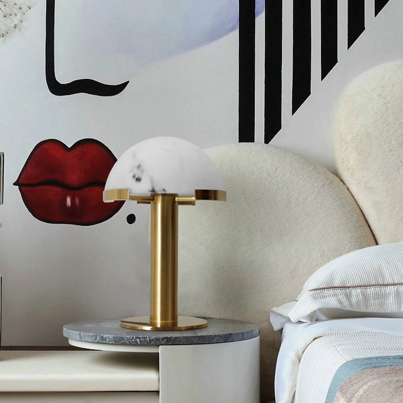 Dome Alabaster Table Lamp 5
