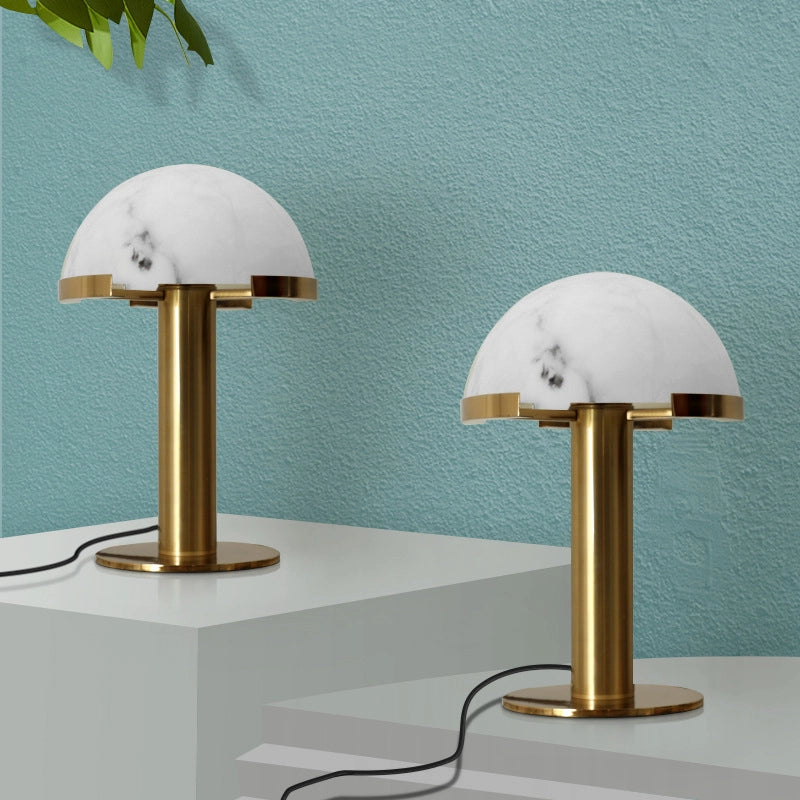 Dome Alabaster Table Lamp 7