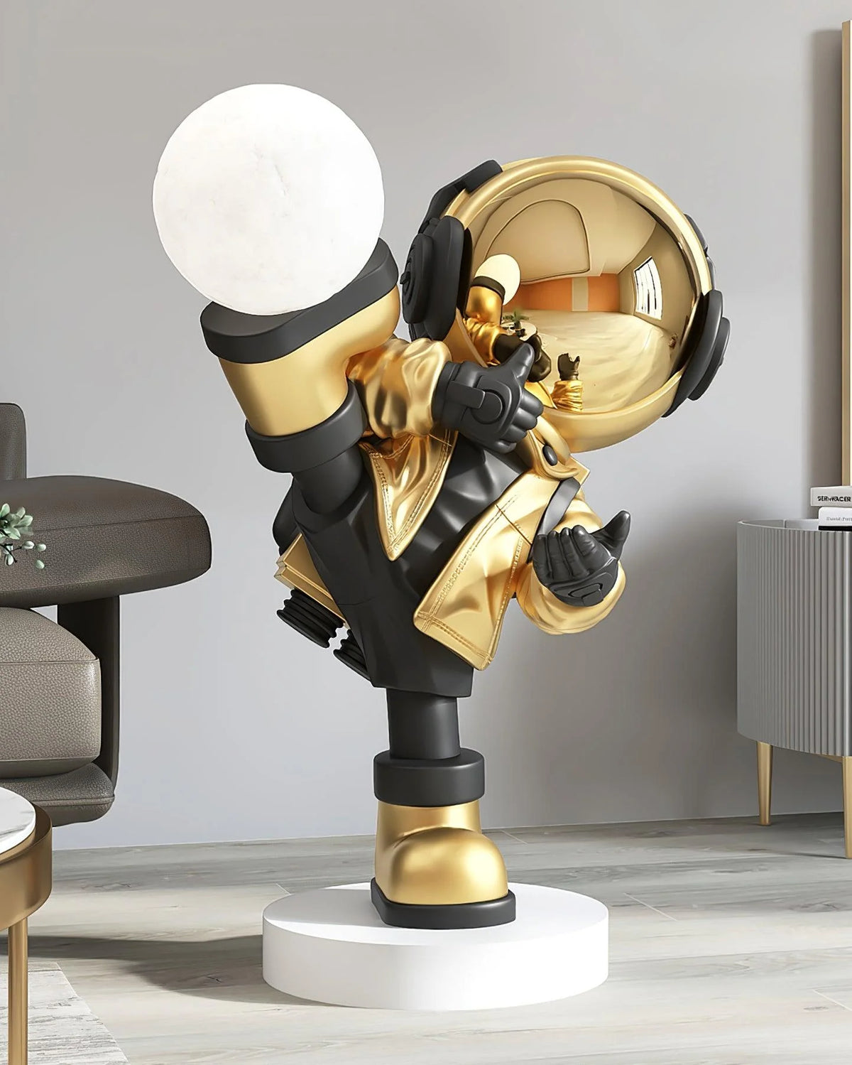 Effort Astronaut Built-in Battery Floor Lamp 11