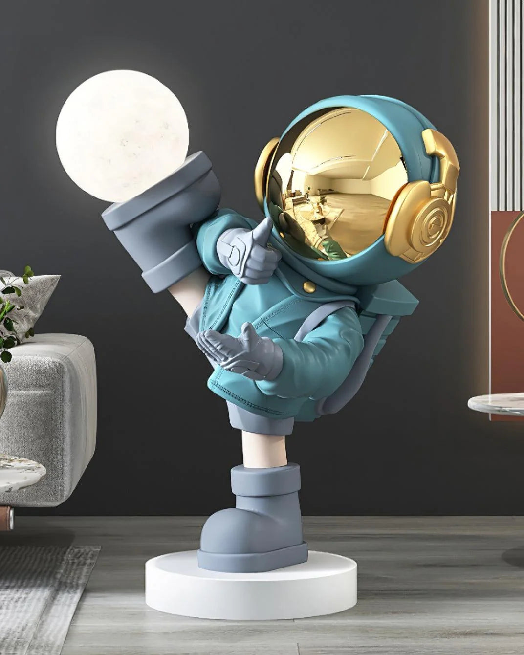 Effort Astronaut Built-in Battery Floor Lamp 21