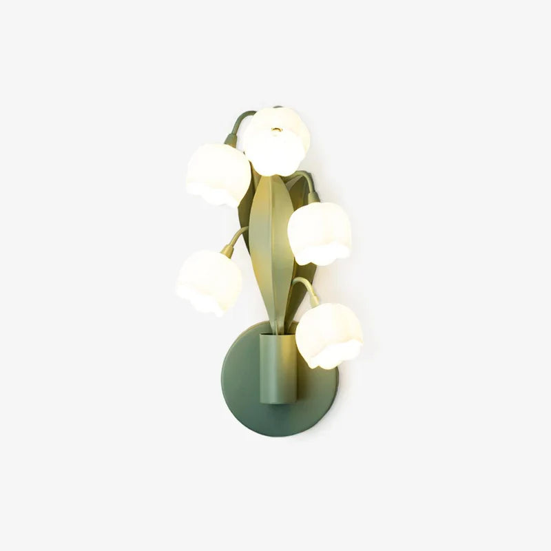 French_Vintage_Lily_Wall_Lamp_1