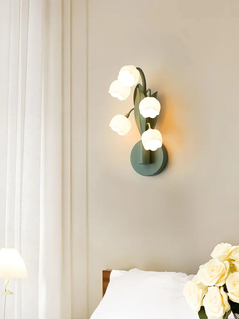 French_Vintage_Lily_Wall_Lamp_8