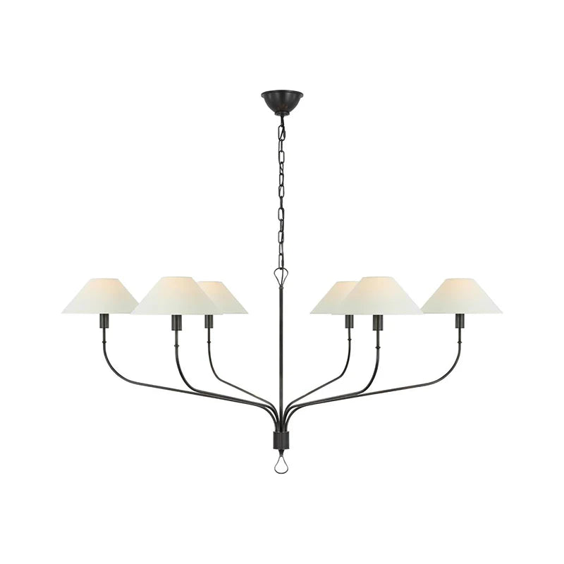 Griffin Staggered Tail Chandelier 8