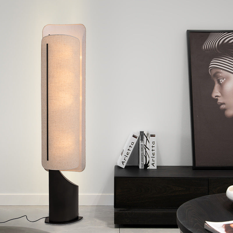 Exquisite Ibiza Floor Lamp: Crafted from cloth and metal, perfect for enhancing home decor with practical lighting.