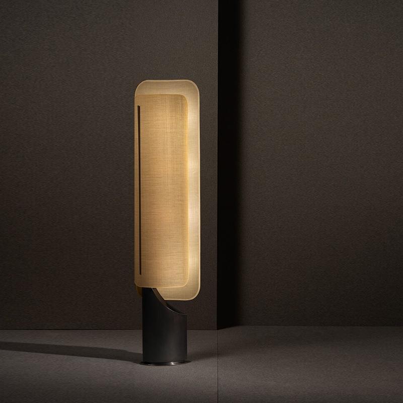 Elegant Ibiza Floor Lamp: Utilizes cloth and metal materials to elevate the style of any indoor space.