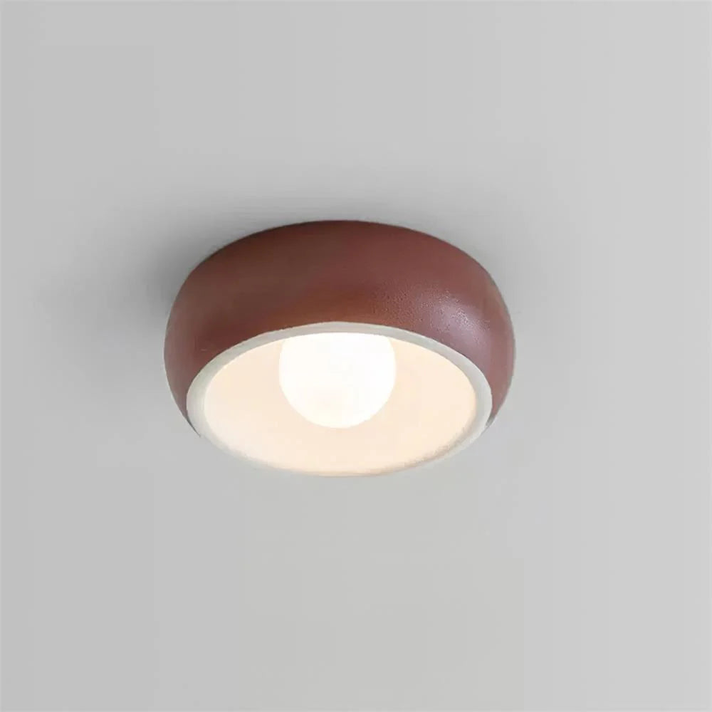 Brown-red Kovacs Ceiling Light front view