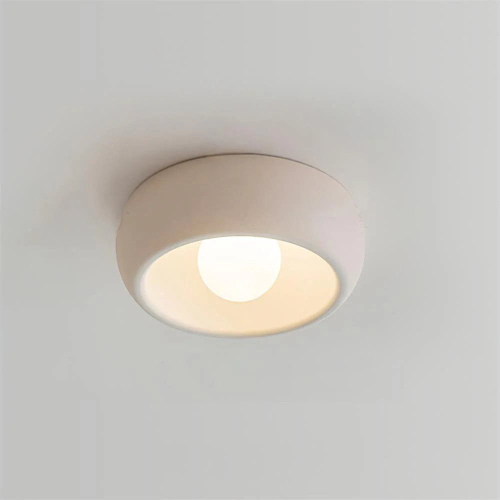 Front view of the gray-white Kovacs Ceiling Light