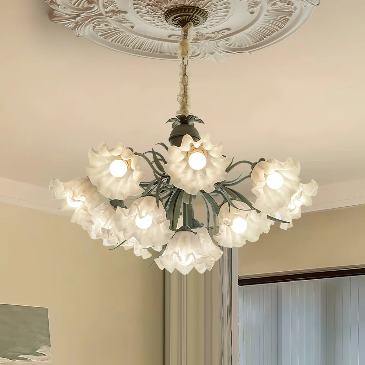 Lily_Of_The_Valley_Flower_Chandelier_3