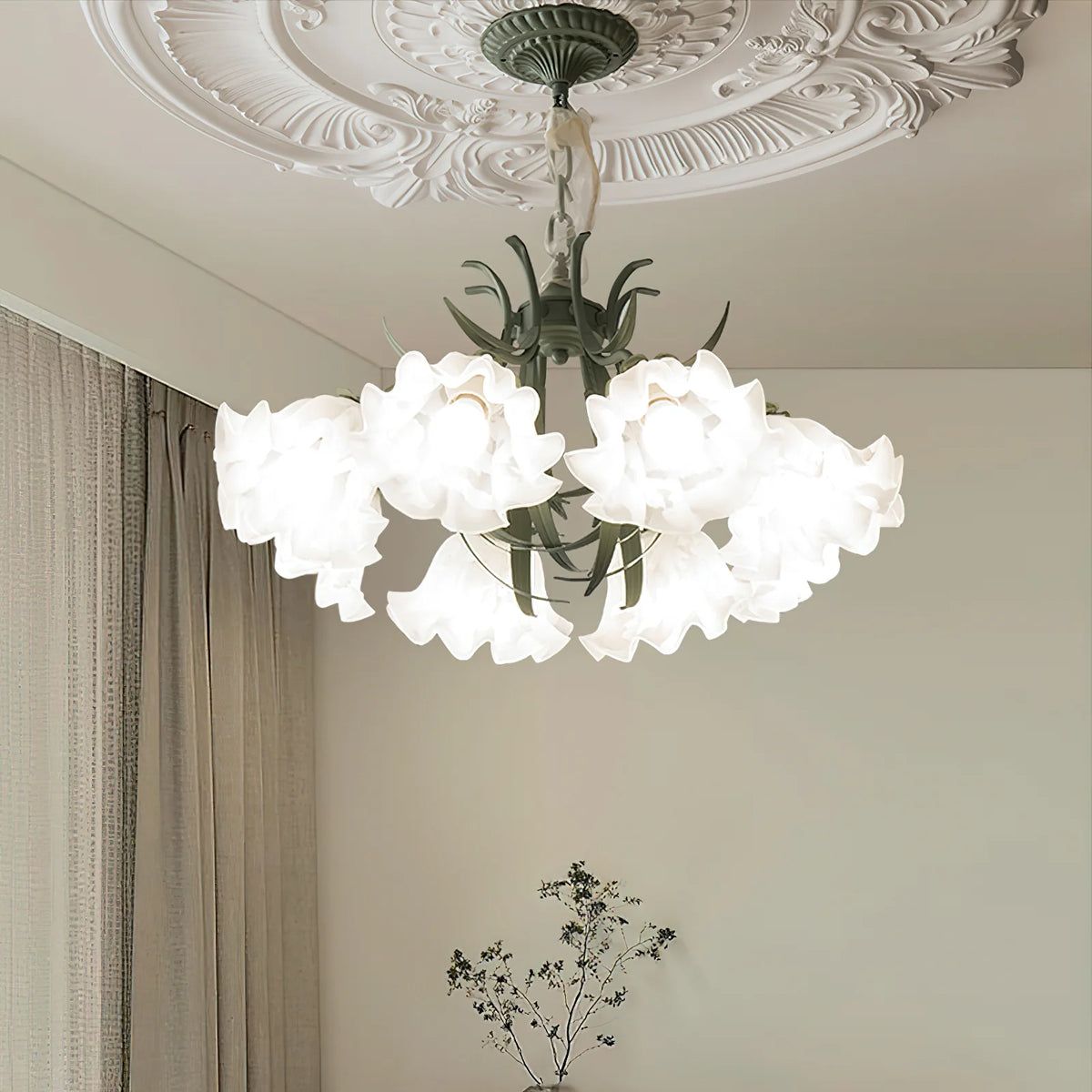 Lily_Of_The_Valley_Flower_Chandelier_4