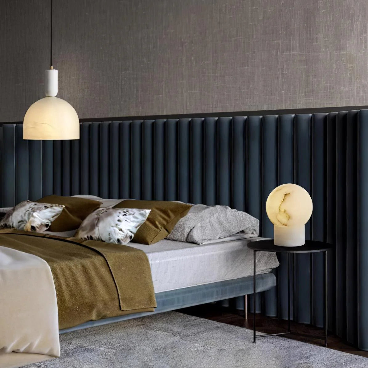 Marble Ball Table Lamp 4