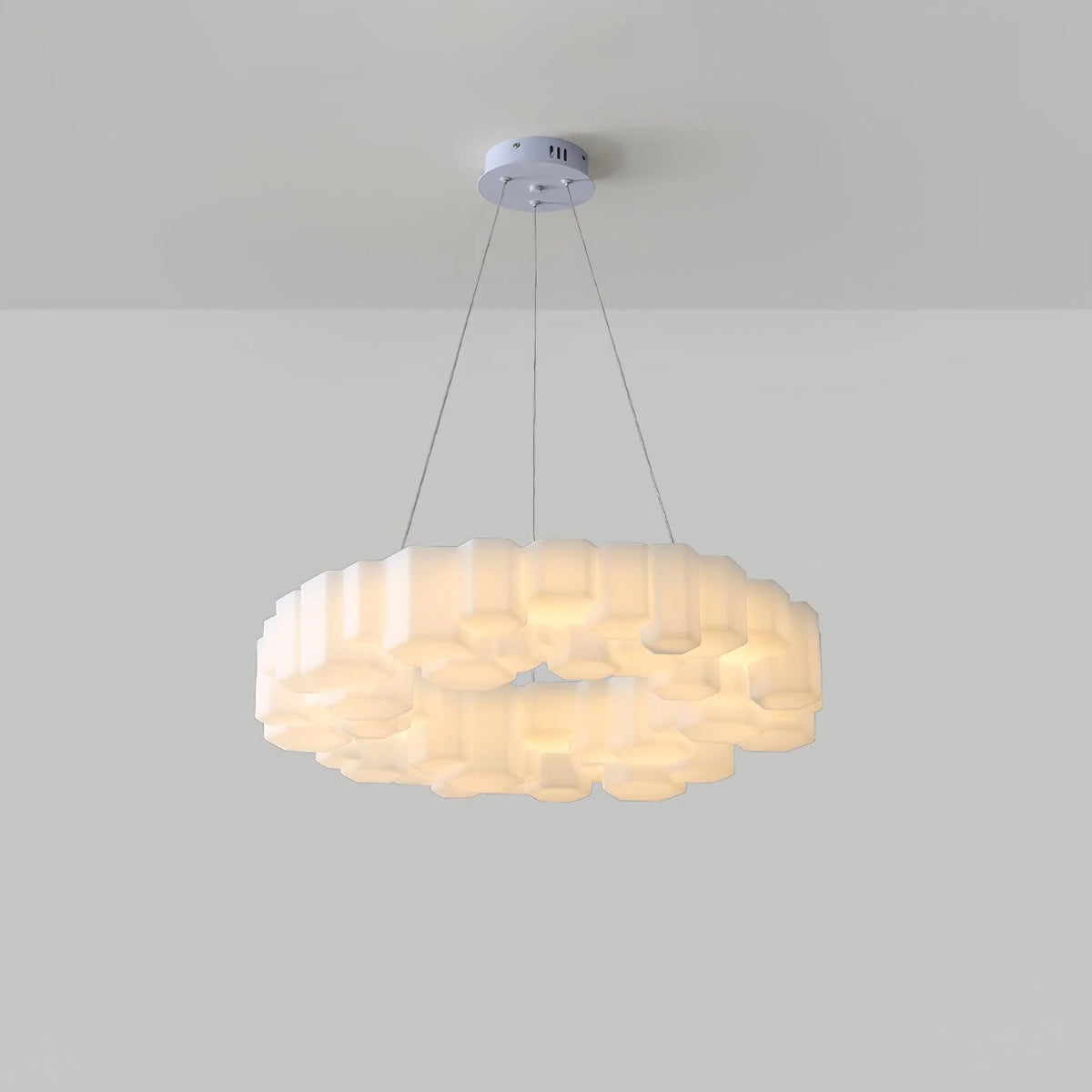 Modern Honeycomb Chandelier  3