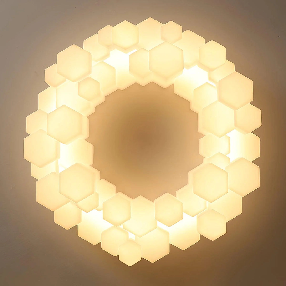 Modern Honeycomb Chandelier  6