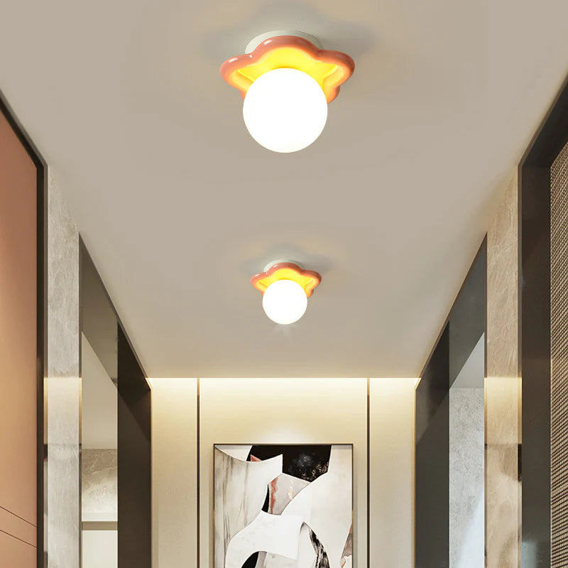 Designed with modern flair, the light’s star shape and pastel tones elevate children’s room decor subtly.