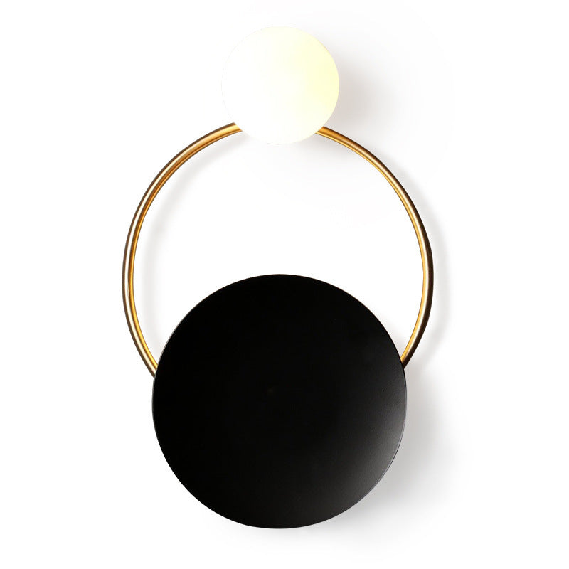 front view of Nordic Metal Wall Sconces