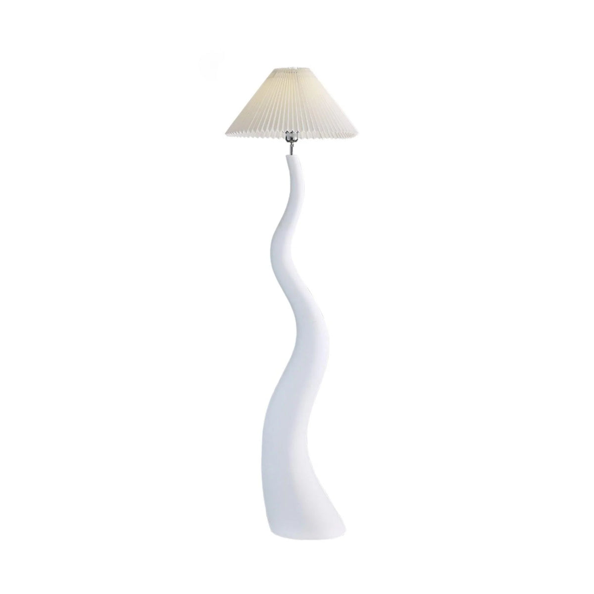 Nordic Twist Pleated Floor Lamp 14