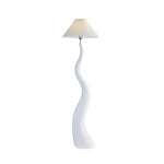 Nordic Twist Pleated Floor Lamp 14
