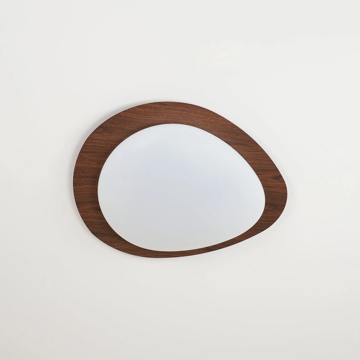 Pebble Walnut Ceiling Light 21