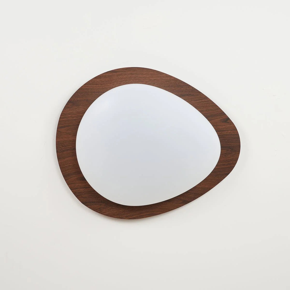 Pebble Walnut Ceiling Light 9