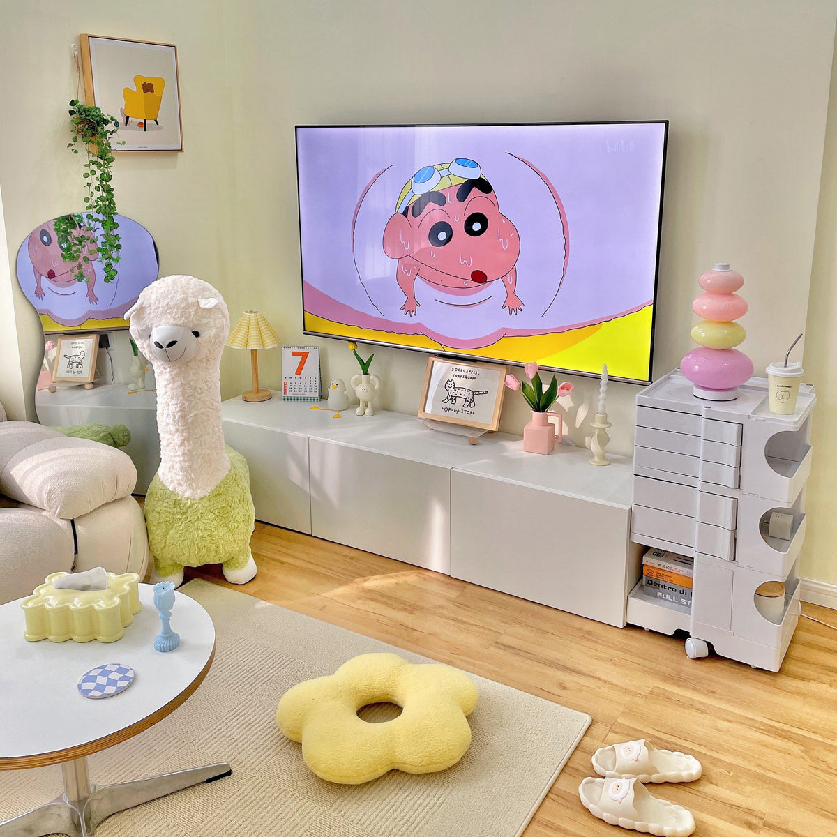 Rainbow Glass Desk Lamp