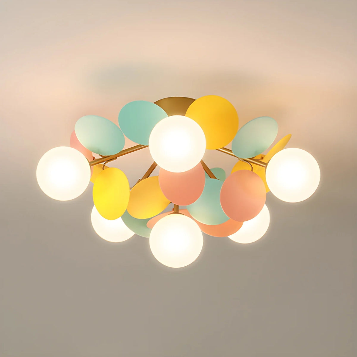 Round Macaron Ceiling Lamp 10