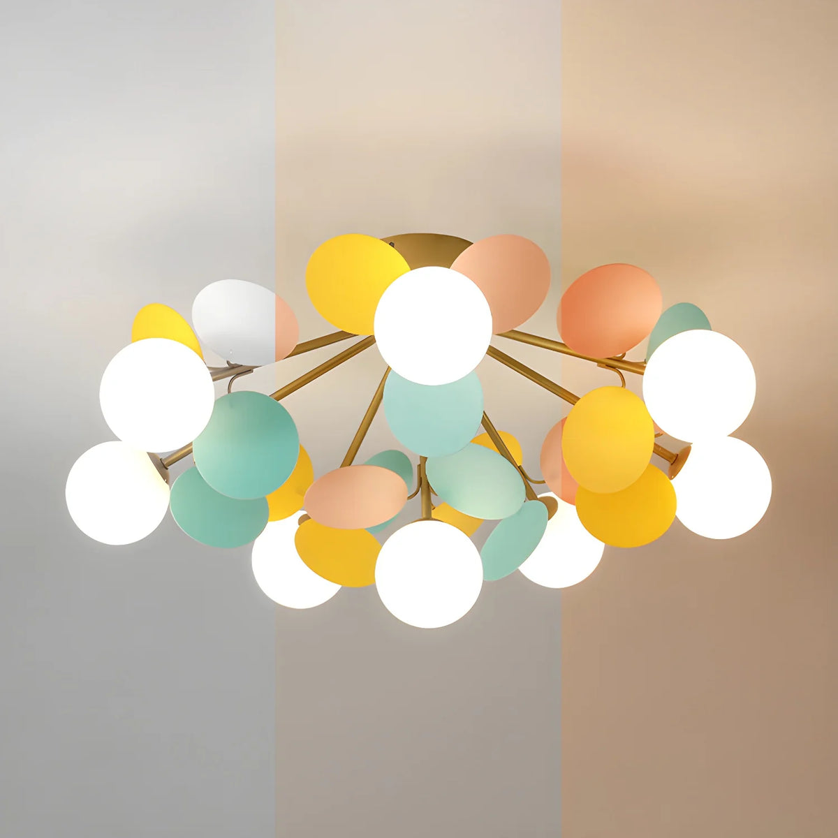 Round Macaron Ceiling Lamp 11