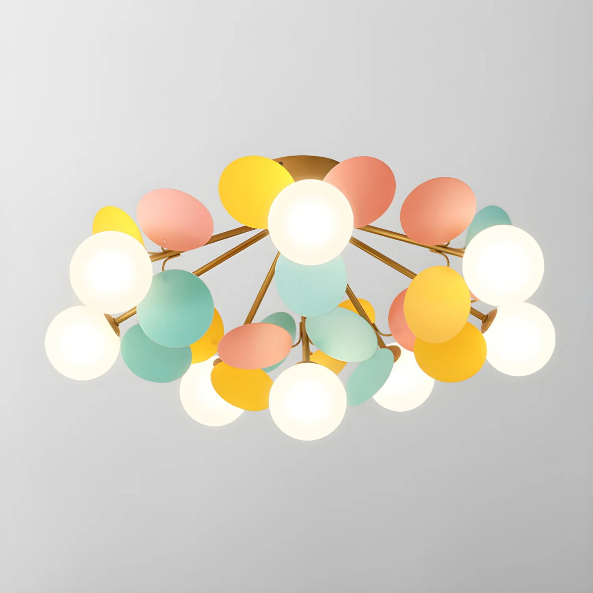 Round Macaron Ceiling Lamp 23