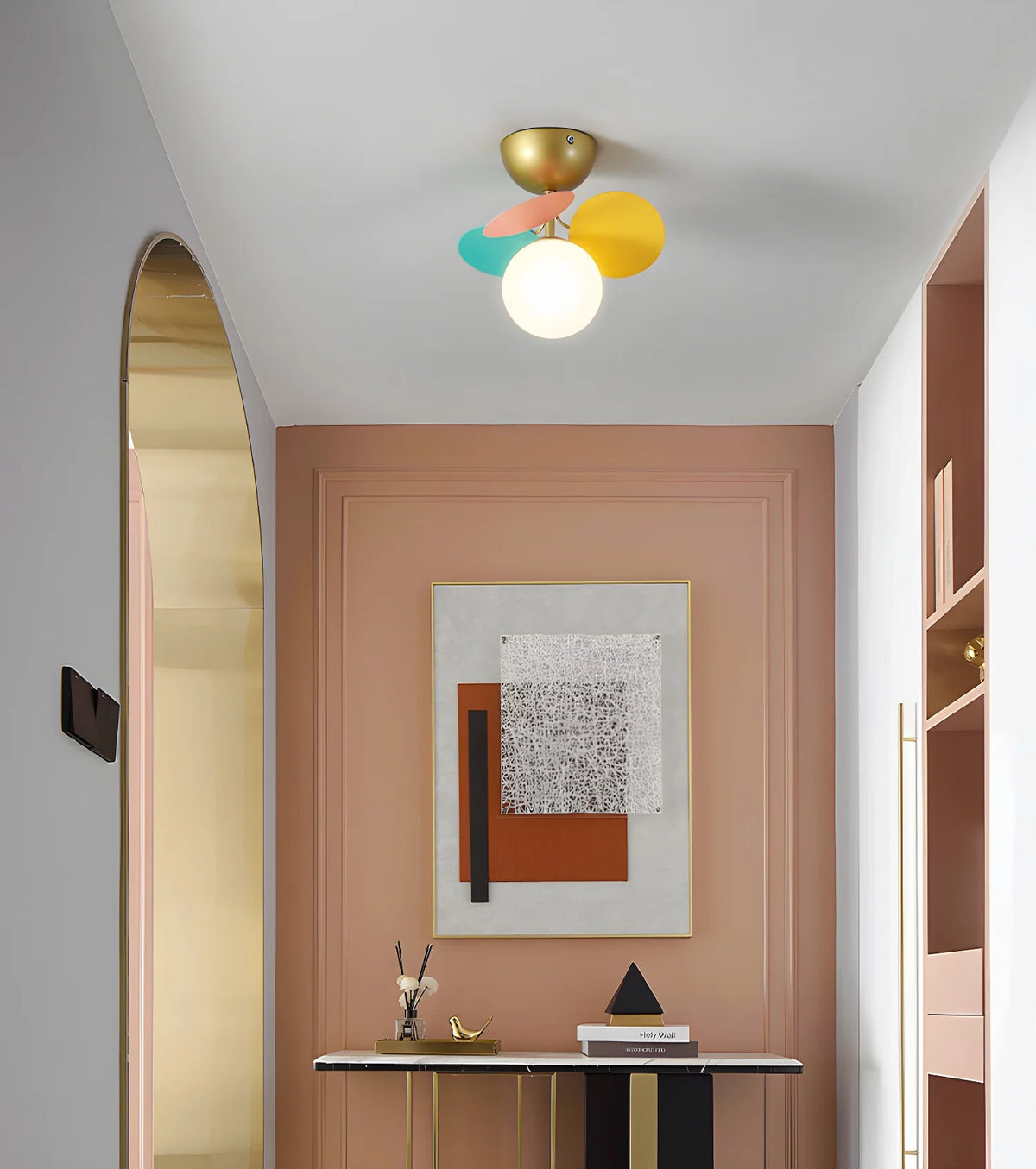 Round Macaron Ceiling Lamp 27