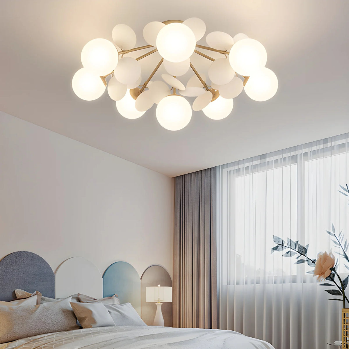 Round Macaron Ceiling Lamp 5
