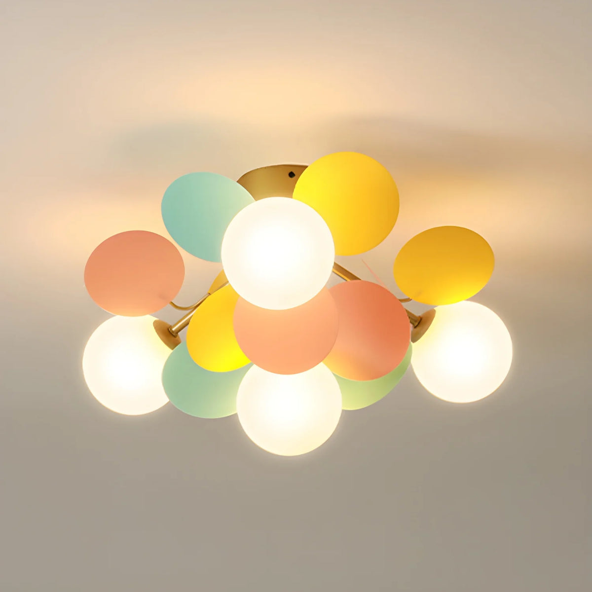 Round Macaron Ceiling Lamp 9