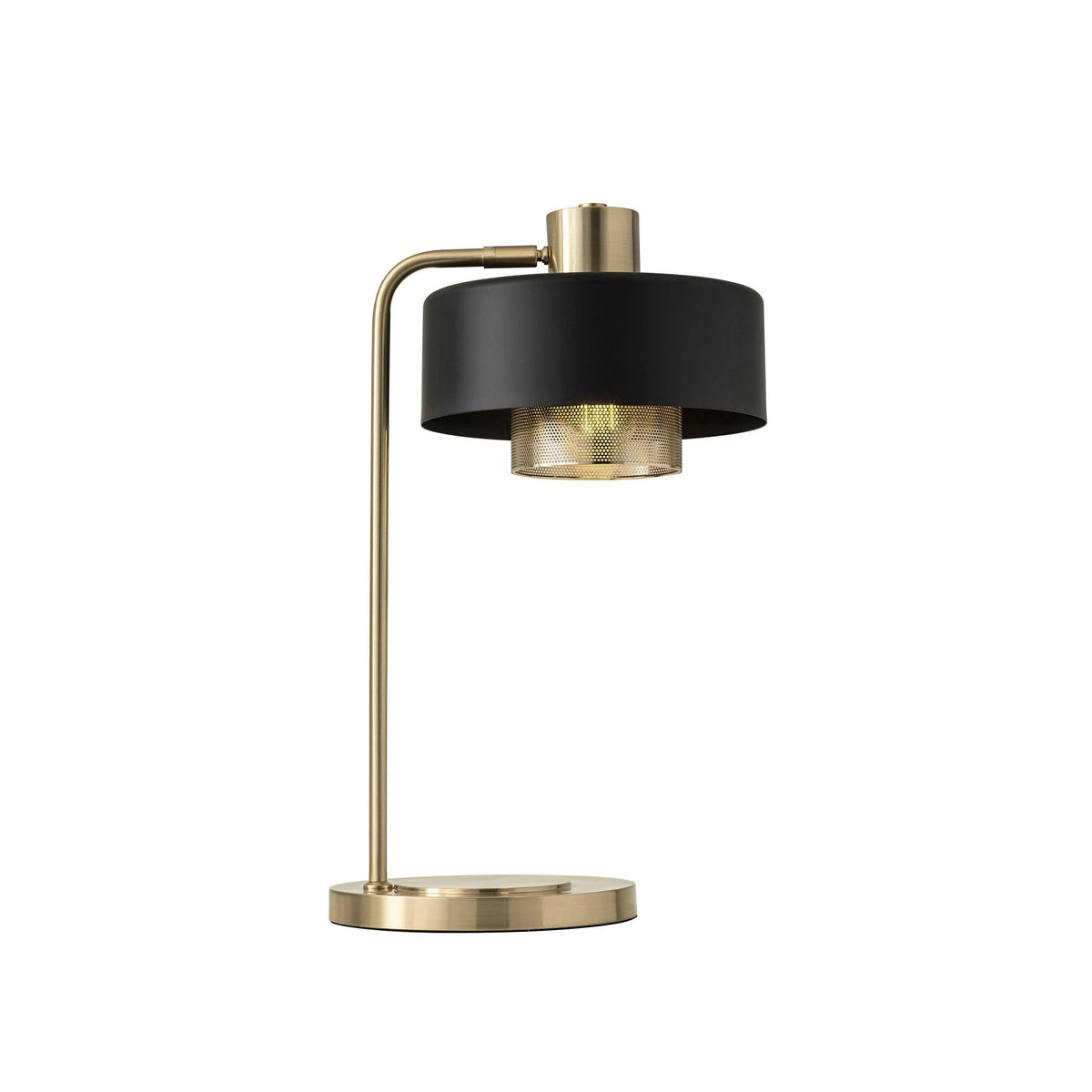 Vintage Black Bedside Table Lamp-10
