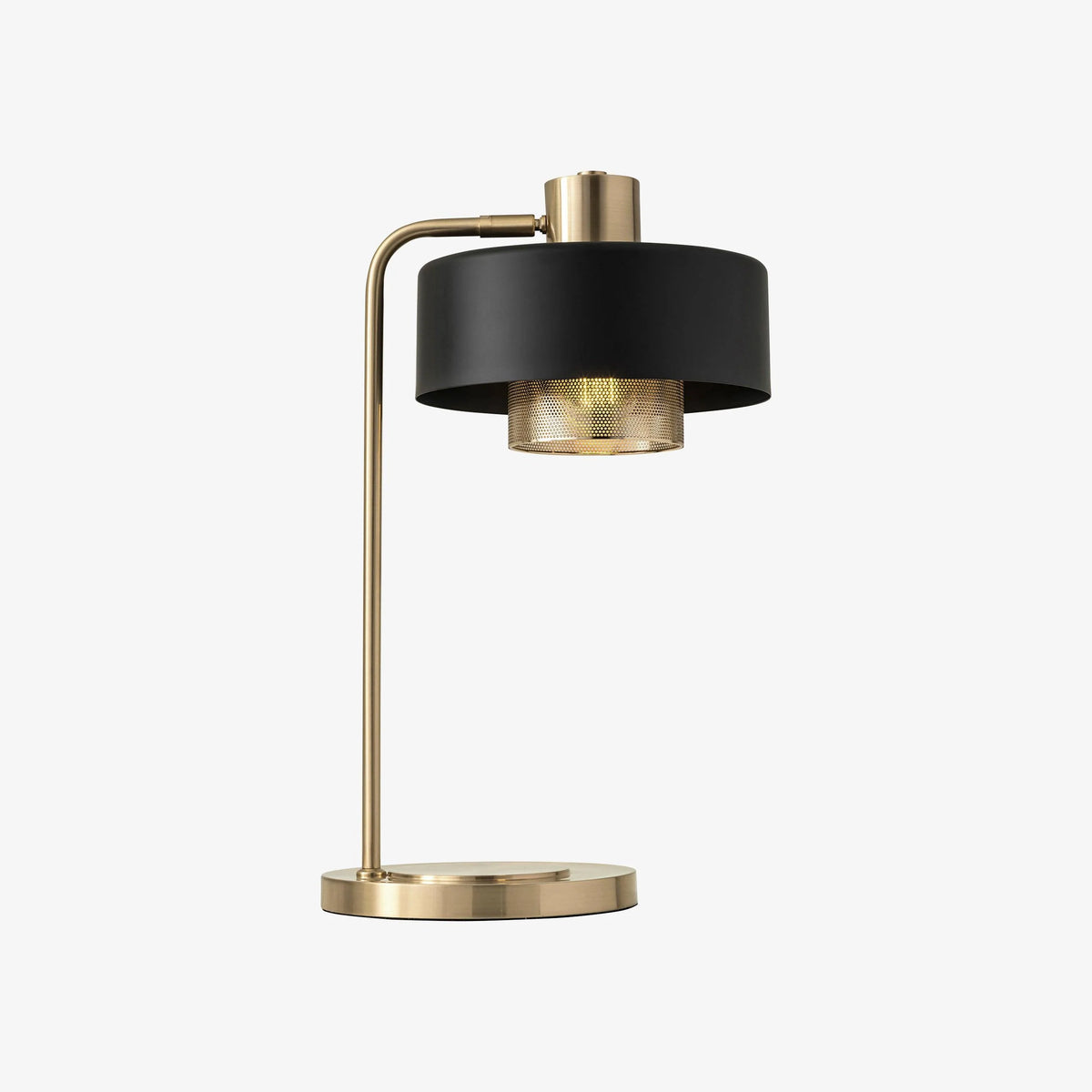 Vintage Black Bedside Table Lamp-3