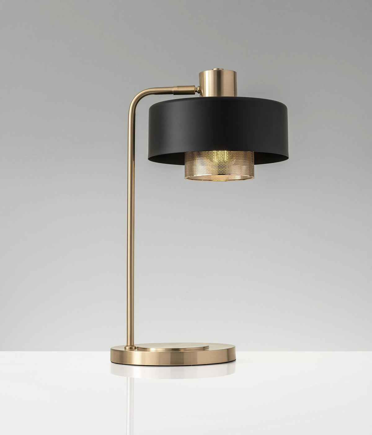 Vintage Black Bedside Table Lamp-6