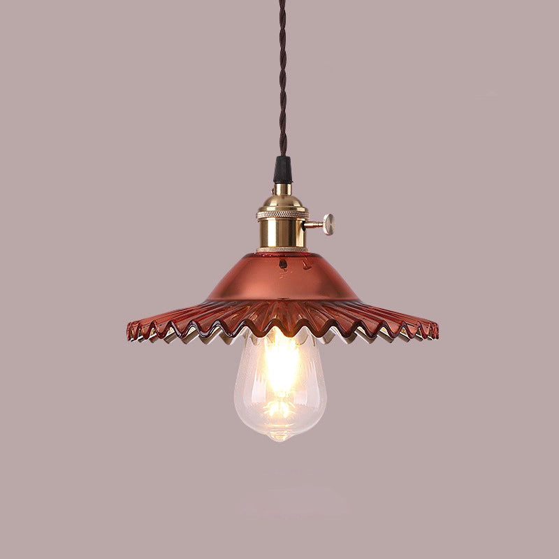 Vintage_Pleated_Glass_Pendant_Lamp_15