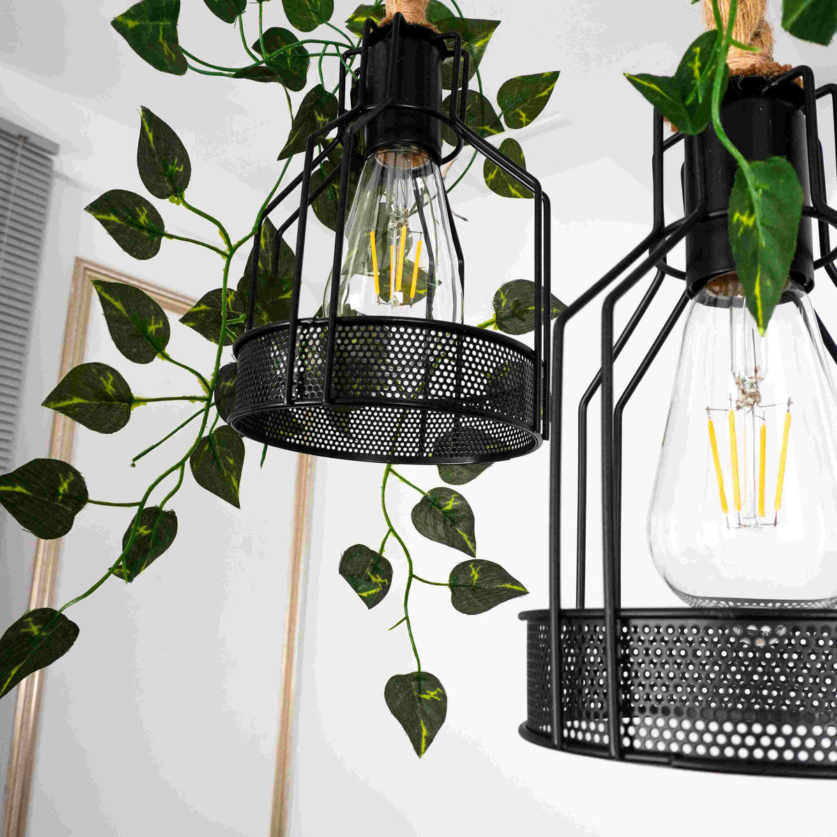 Vintage_Wood_Green_Chandelier_21